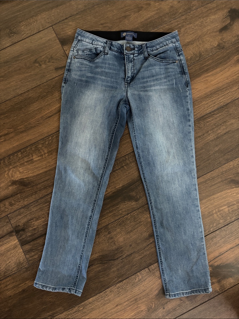 Democracy Mid-Rise Straight Jeans